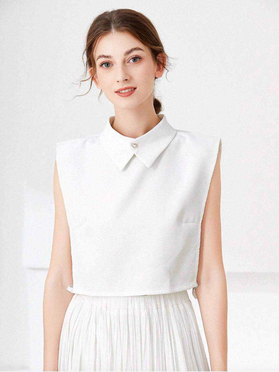 Girly Collar White - oklalla